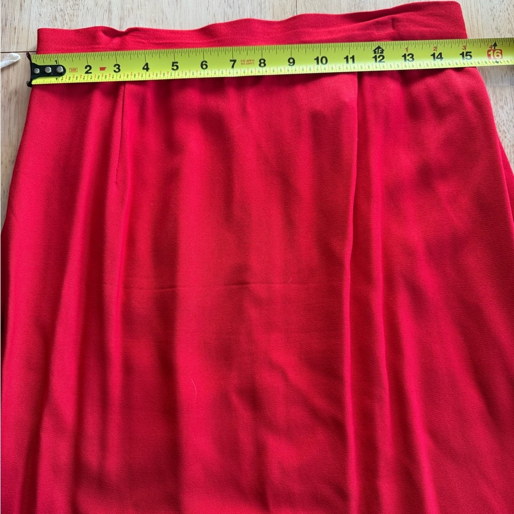 Vintage Red Women's Suit - Picture 5 of 11